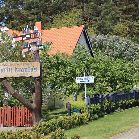 Mariu Krantas Hotel Nida Bagian luar foto