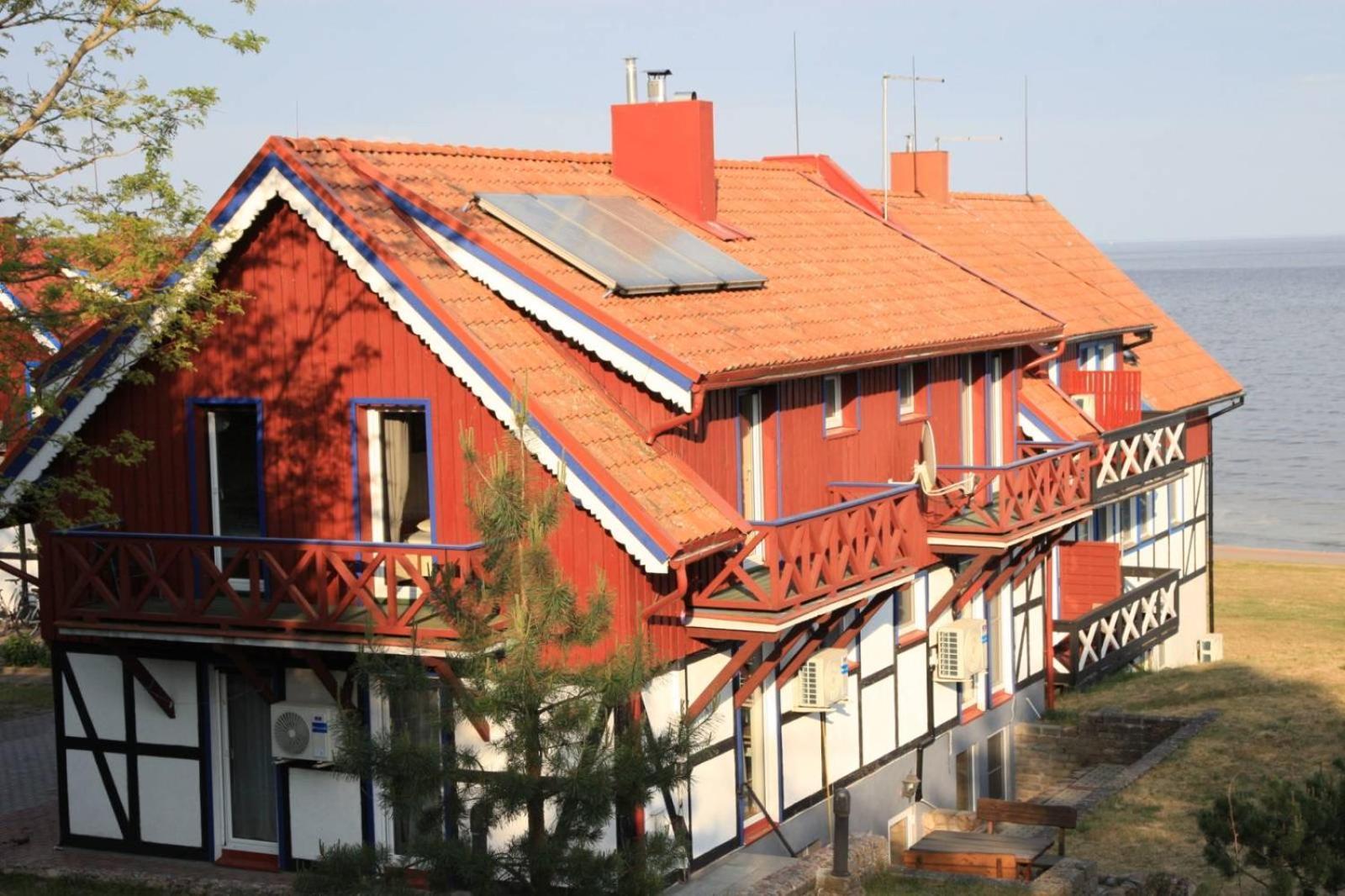 Mariu Krantas Hotel Nida Bagian luar foto